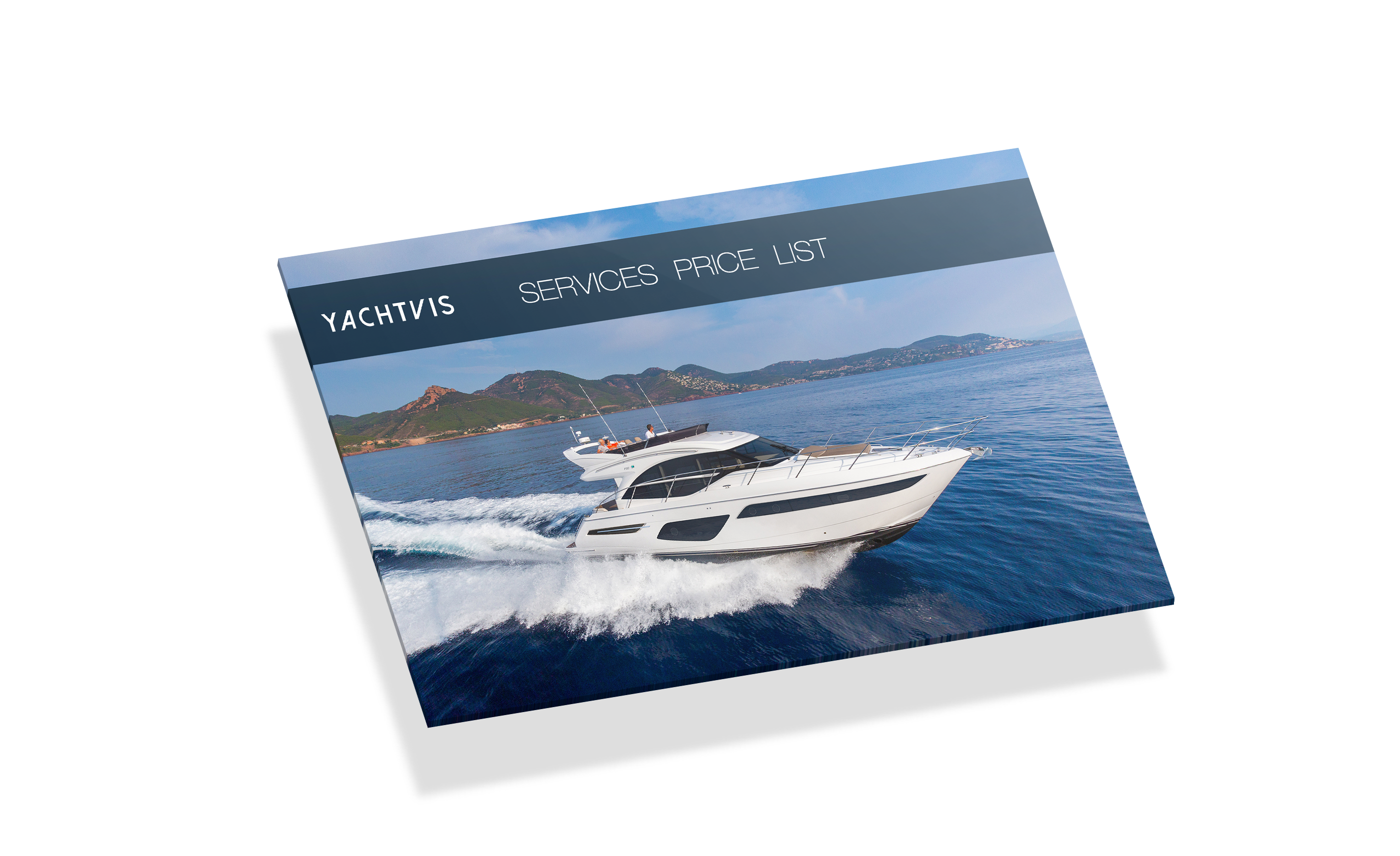 Yacht Rendering Catalogue Services Price list